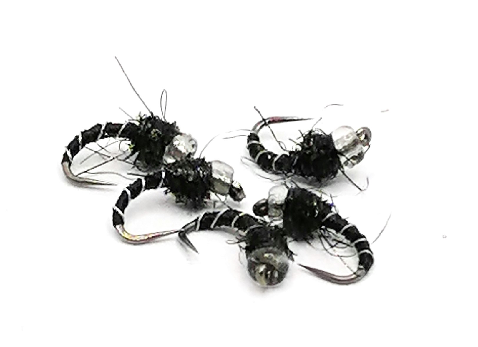 Zebra Midge Pupa Black #18