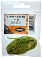 Suede Chenille Large Pale Olive