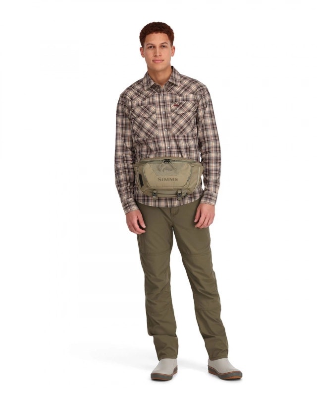 Simms Tributary Hip Pack Tan