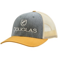 Douglas Low Crown Hat - Heather  Gray/Birch/Gold