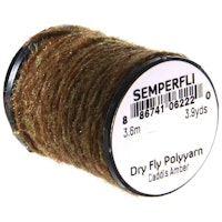 Semperfli Dry Fly Polyyarn Caddis Amber