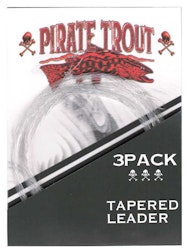 Pirate Trout Taperad tafs 3-pack 12 ft