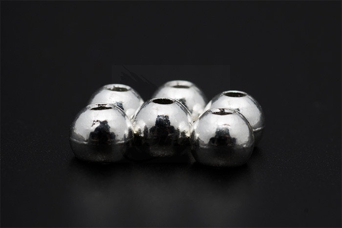Slotted Tungsten Beads 4mm