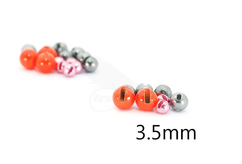 Slotted Tungsten Beads 3,5mm