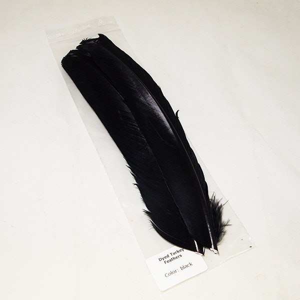 Turkey Feathers Dyed Troutline