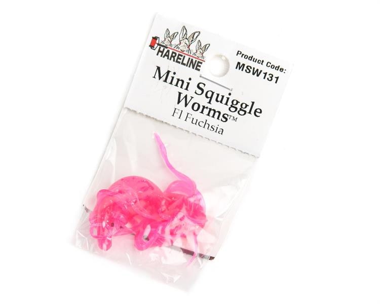 Mini Squiggle Worms Hareline