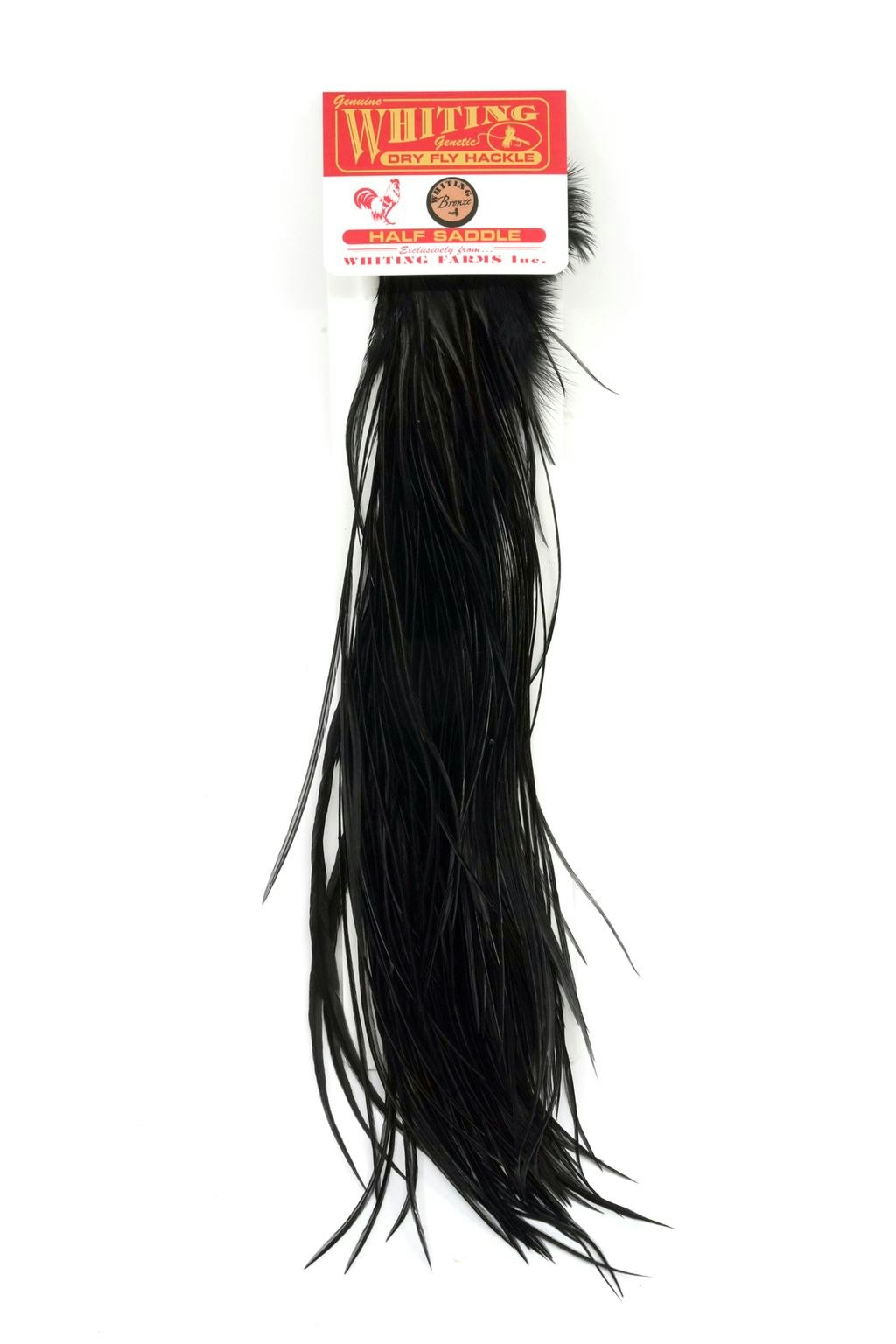 Whiting Bronze Grade 1/2 Saddle Black