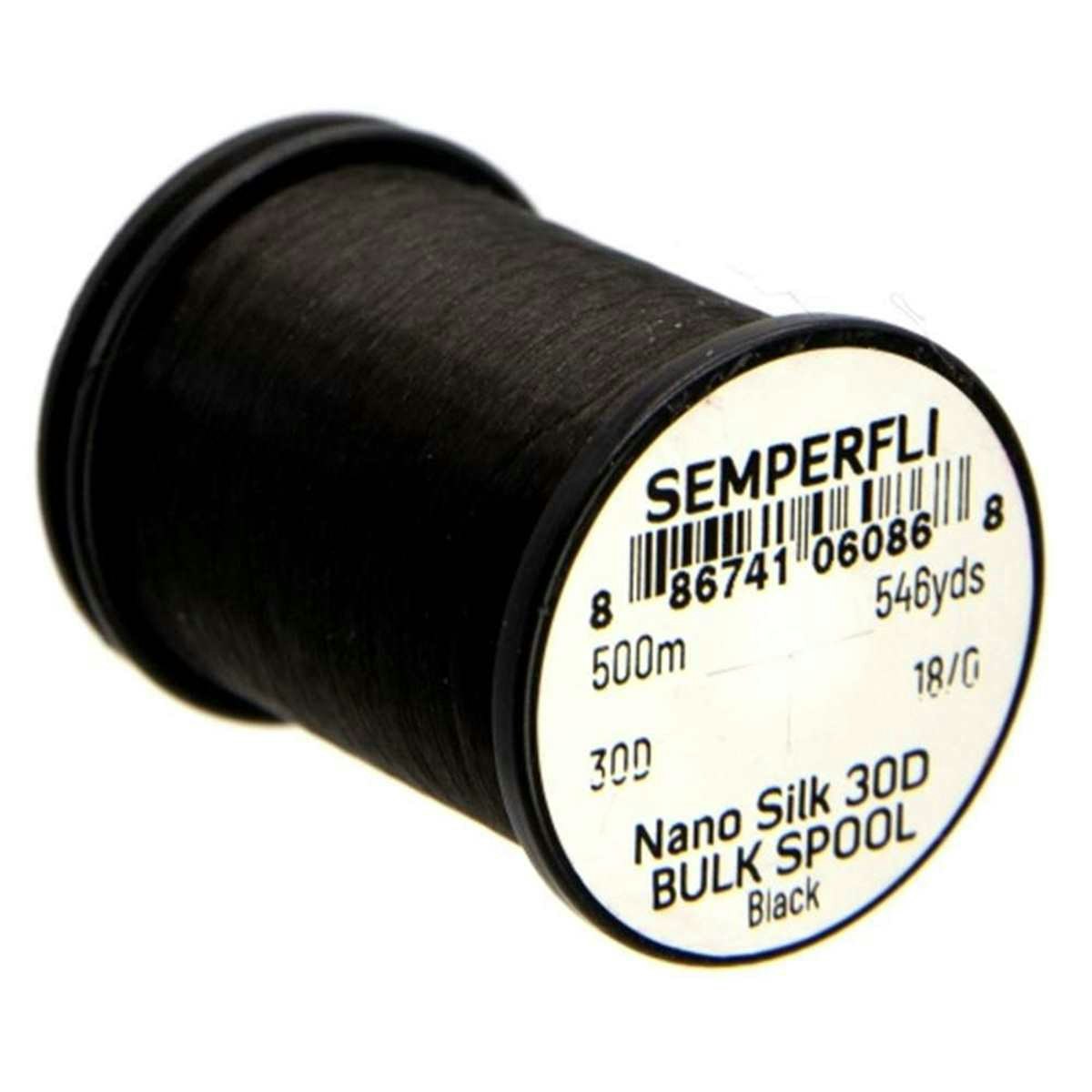 Semperfli Nano Silk 30D 18/0 Bulk 500 meter