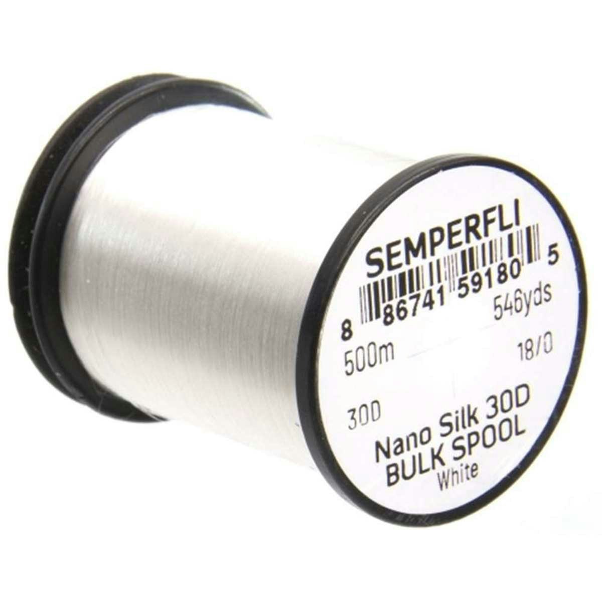 Semperfli Nano Silk 30D 18/0 Bulk 500 meter
