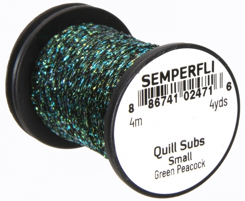 Semperfli Quill Subs Green Peacock