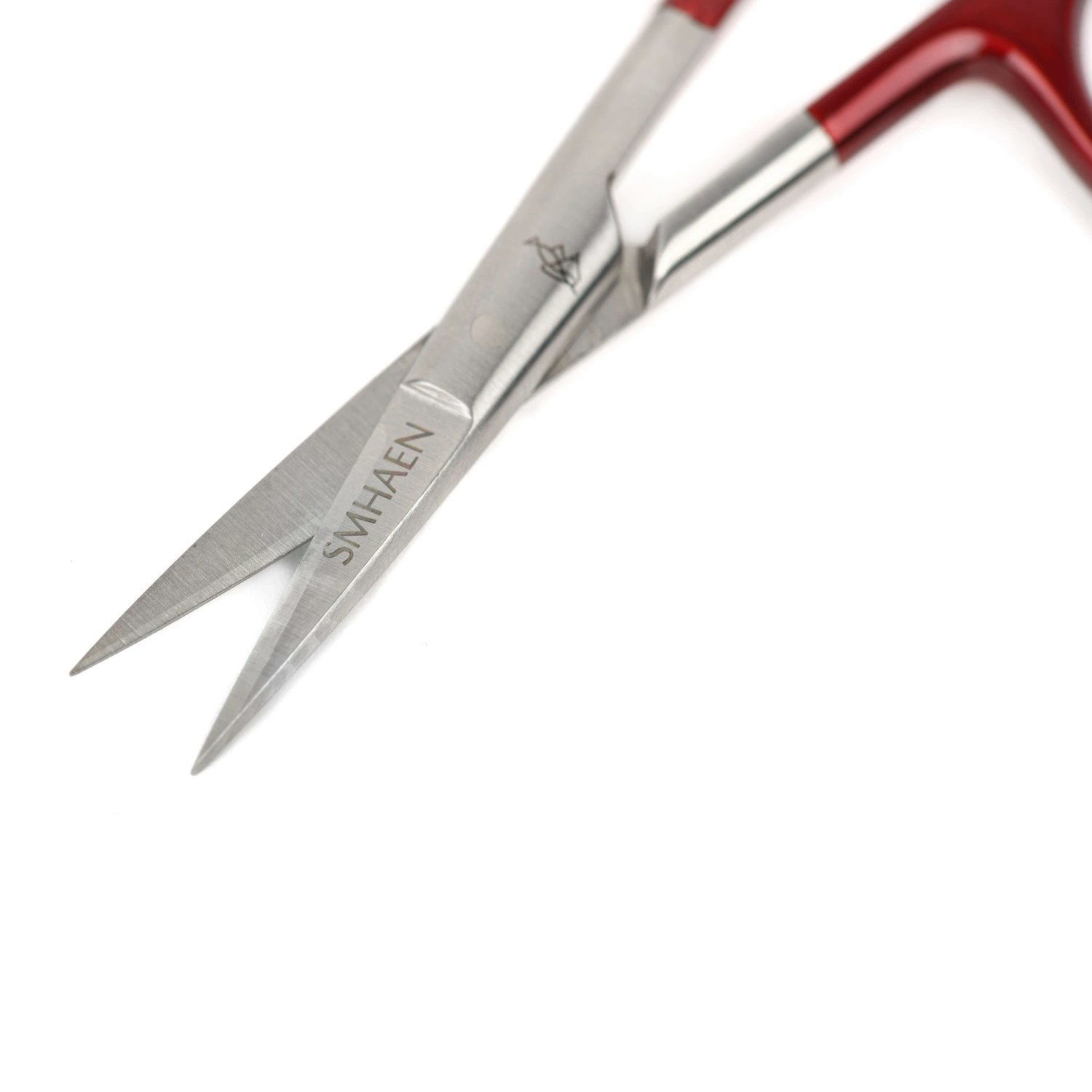 SMHAEN Scissor Straight 4'' Tungsten Carbide Red