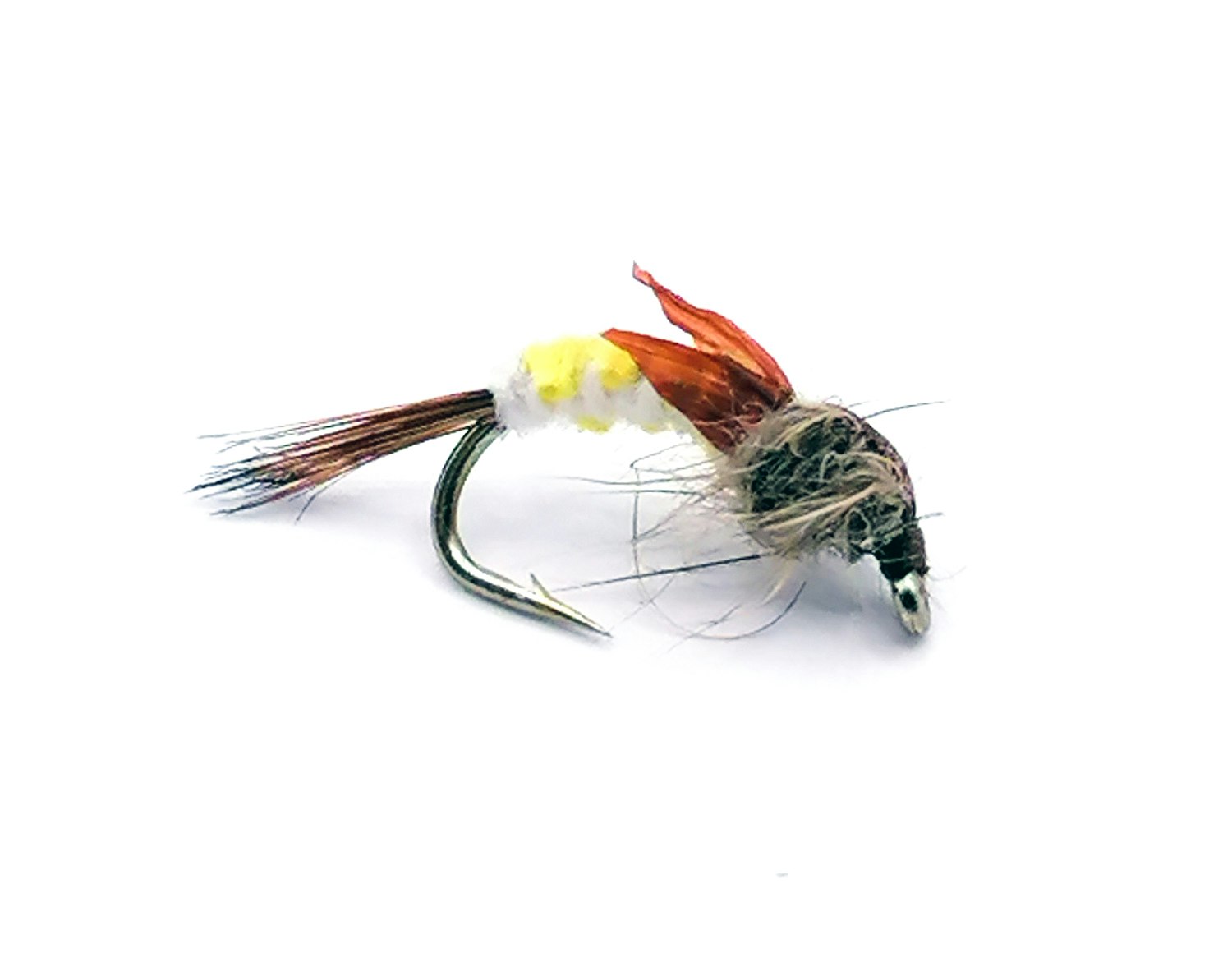 Hydropsyche Larva Yellow #12