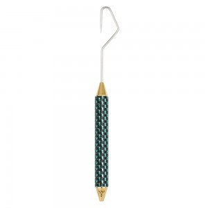 Dr. Slick Jumbo Carbon Fiber Dubbing Hook With Half Hitch Tool