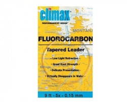 Climax Fluorocarbon Tapered Leader 9ft