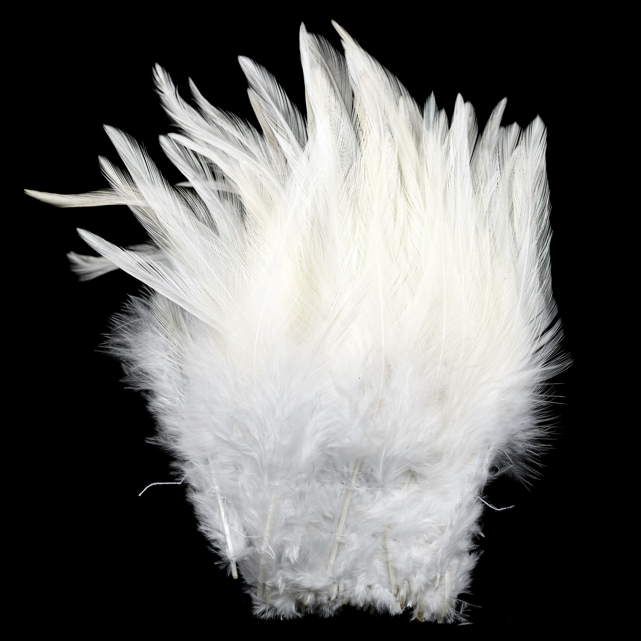 Strung Saddle Hackle Fly Dressing