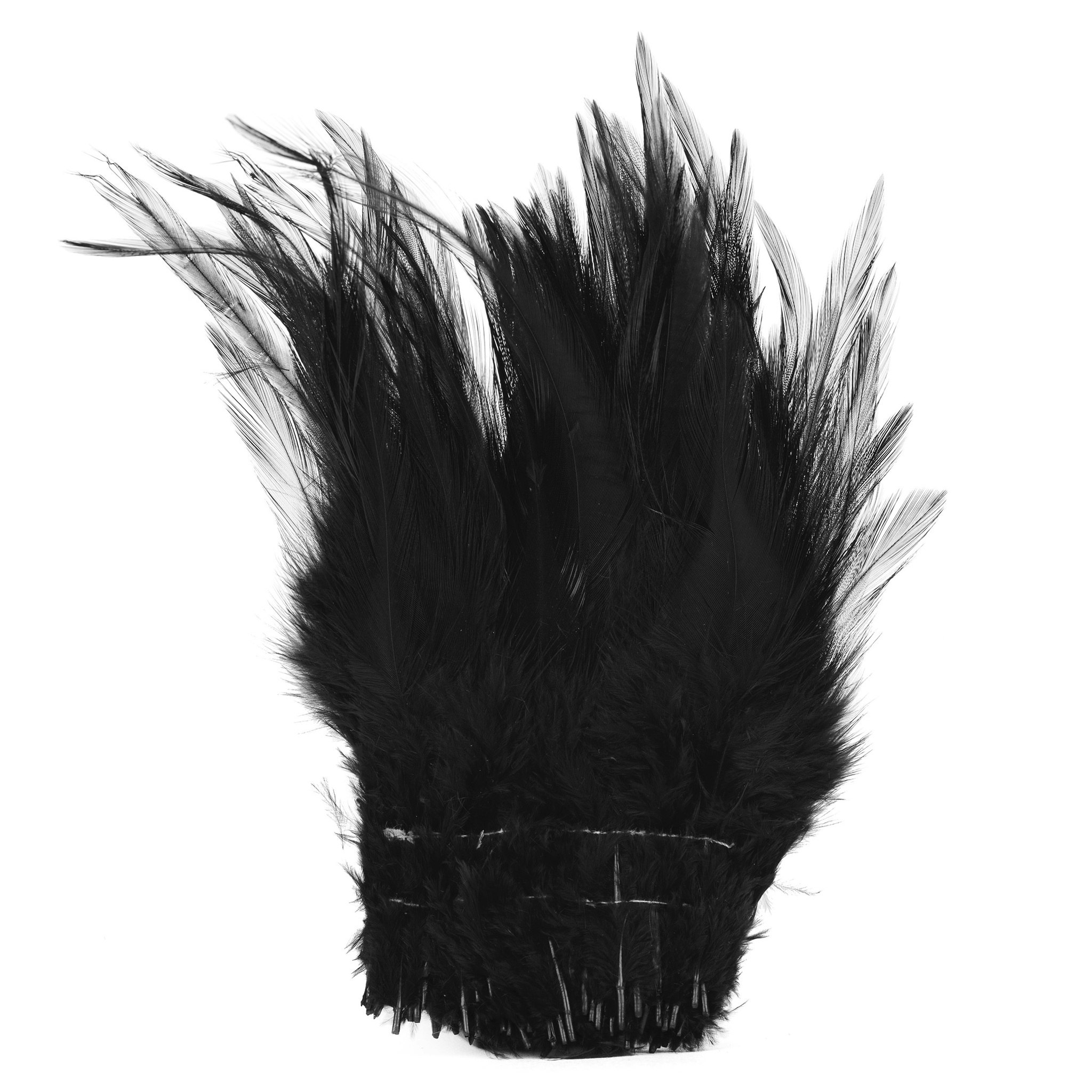 Strung Saddle Hackle Fly Dressing