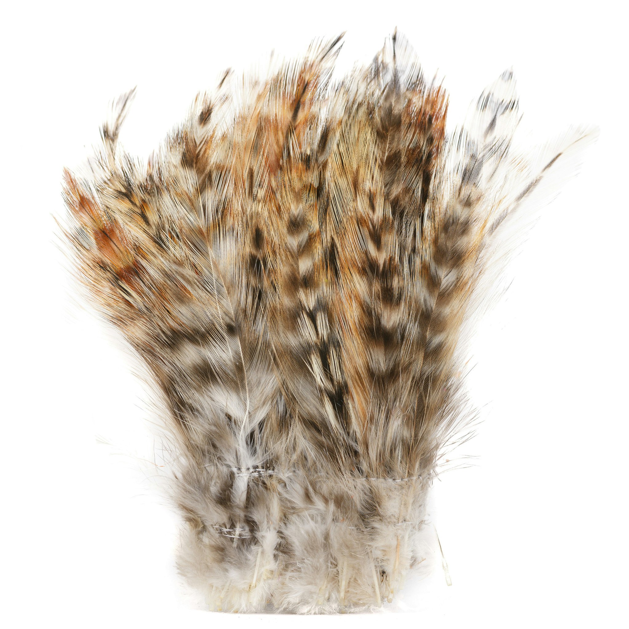 Strung Saddle Hackle Fly Dressing