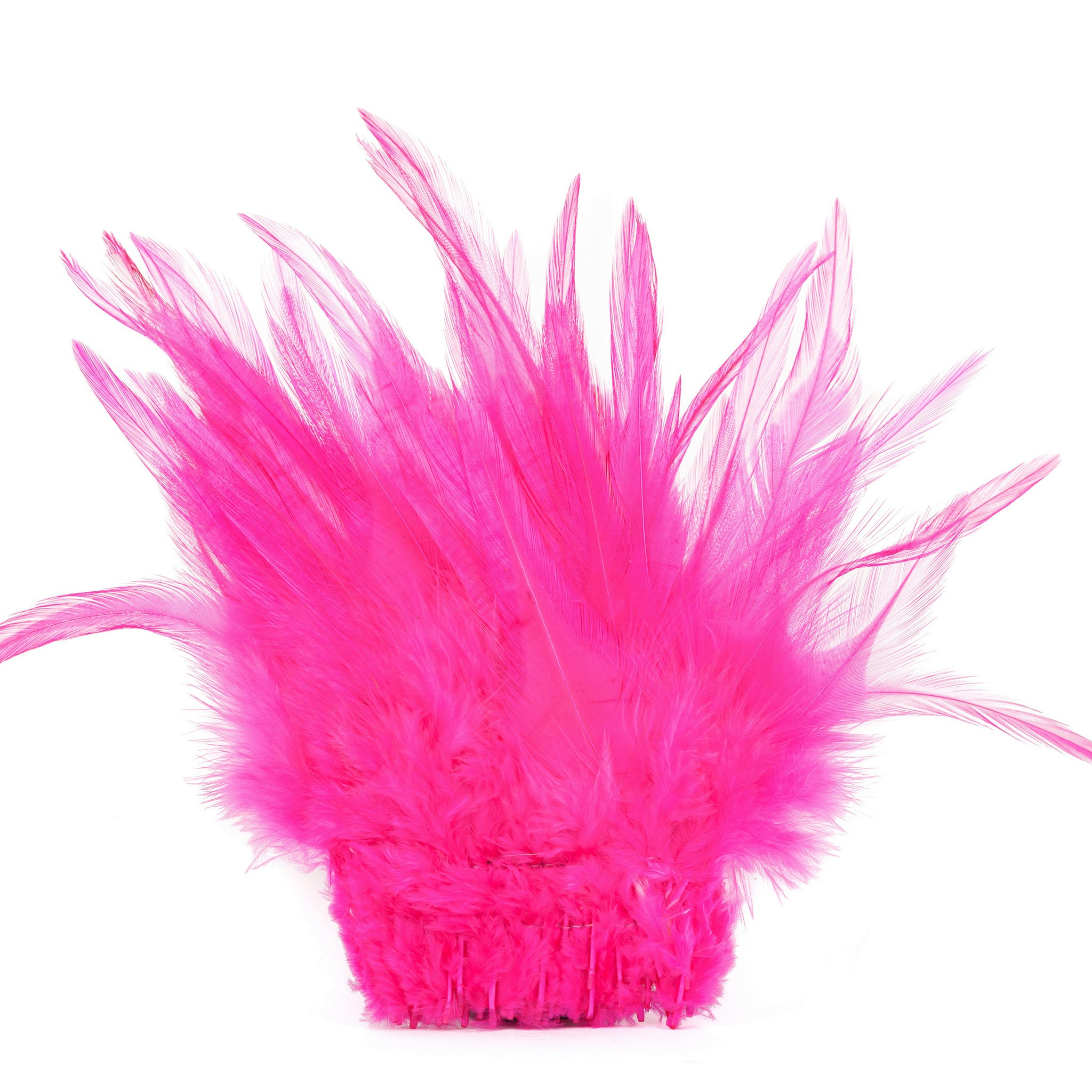 Strung Saddle Hackle Fly Dressing