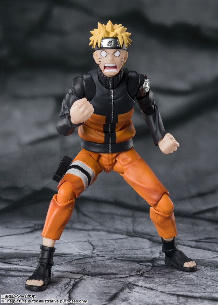 Naruto Shippuden S.H. Figuarts Action Figure Naruto Uzumaki Tamashii Nations