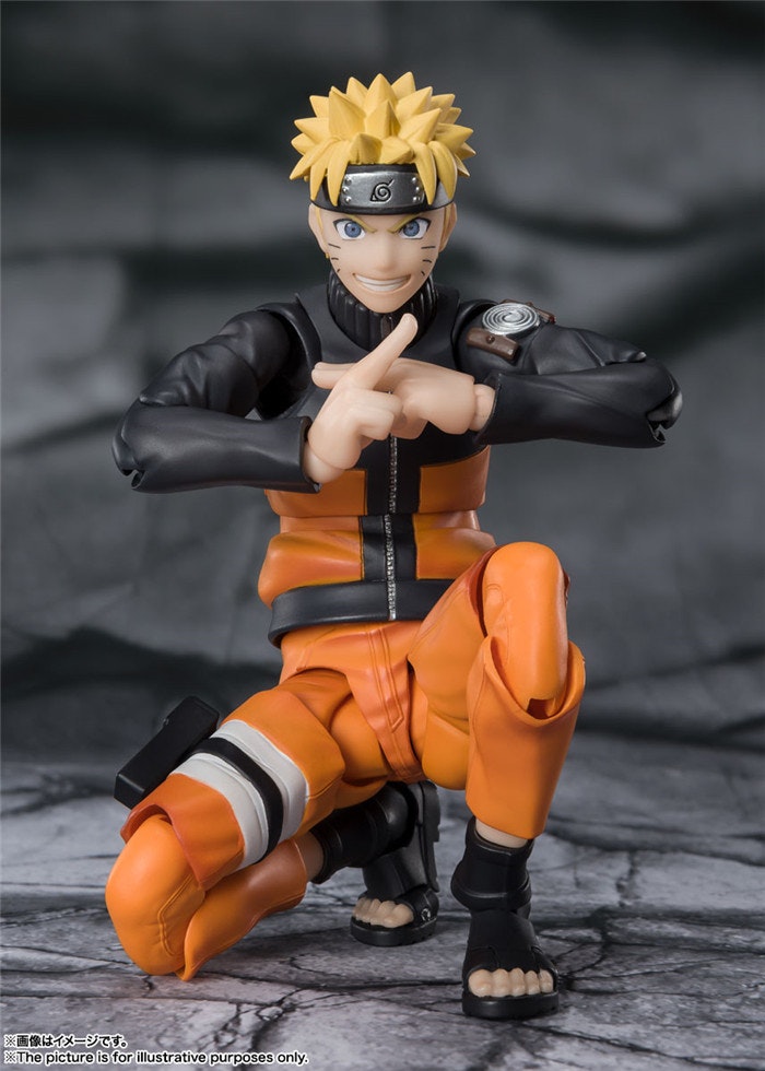 Naruto Shippuden S.H. Figuarts Action Figure Naruto Uzumaki Tamashii Nations