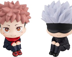 Megahouse Lookup Jujutsu Kaisen Itadori Yuji & Gojo Satoru [with Gift] 2 Sitting Pillows