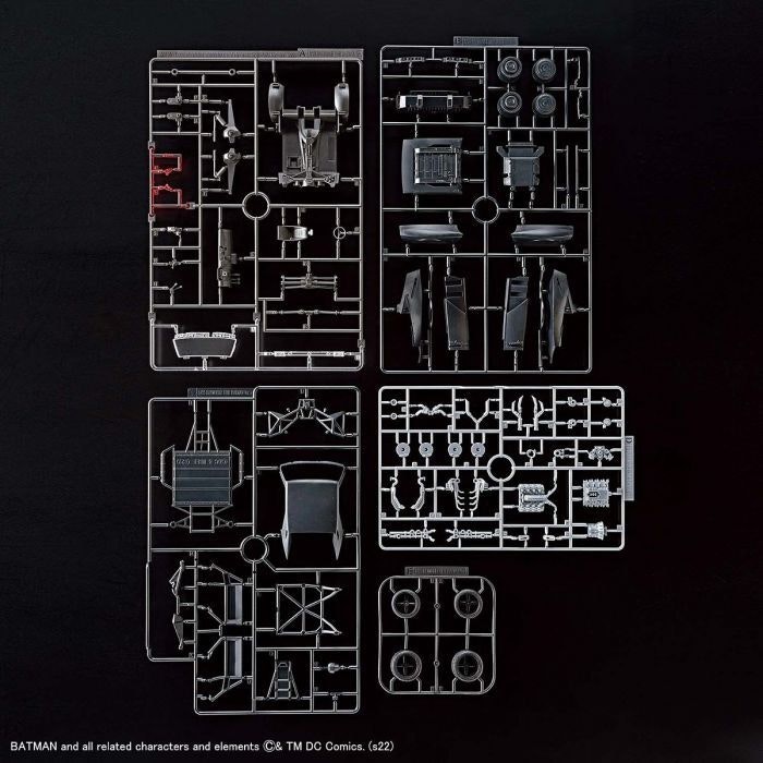 BANDAI BATMAN 1/35 BATMOBILE (THE BATMAN VER.) PLASTIC MODEL KIT