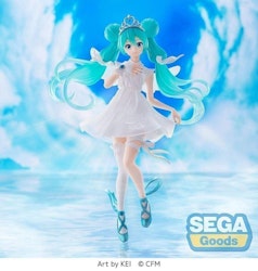 Hatsune Miku Vocaloid 15th Anniversary KEI Ver. SEGA Premium Figur
