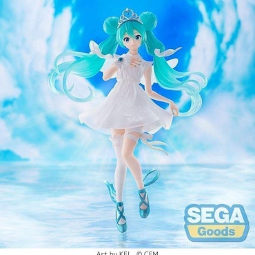 Hatsune Miku Vocaloid 15th Anniversary KEI Ver. SEGA Premium Figur