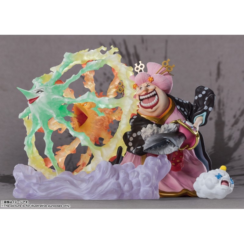 One Piece Charlotte Linlin - Oiran O-Lin Onigashima Kaibutsu Kessen - Extra Battle Figuarts Zero Bandai