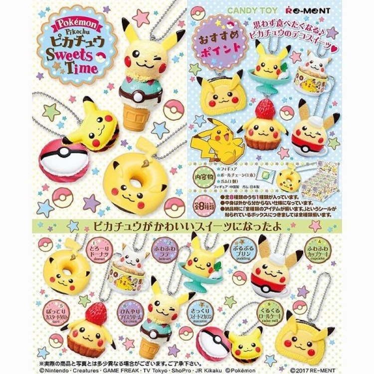 Re-ment Pikachu Sweet Time