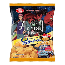 YBC Aerial Rich Cheddar Cheese Flavour Mobile Suit Gundam: The Witch From Mercury Limited