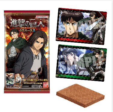 Attack on Titan Wafer The Final Season Vol.2 (with card)