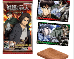 Attack on Titan Wafer The Final Season Vol.2 (with card)