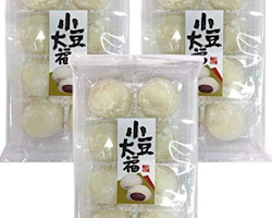 Daifuku Mochi (Rice Cake)-azuki(red bean) Flavor 8pc