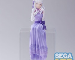 SEGA RE ZERO - EMILIA " PARTY " - FIGURE PM PERCHING 14CM