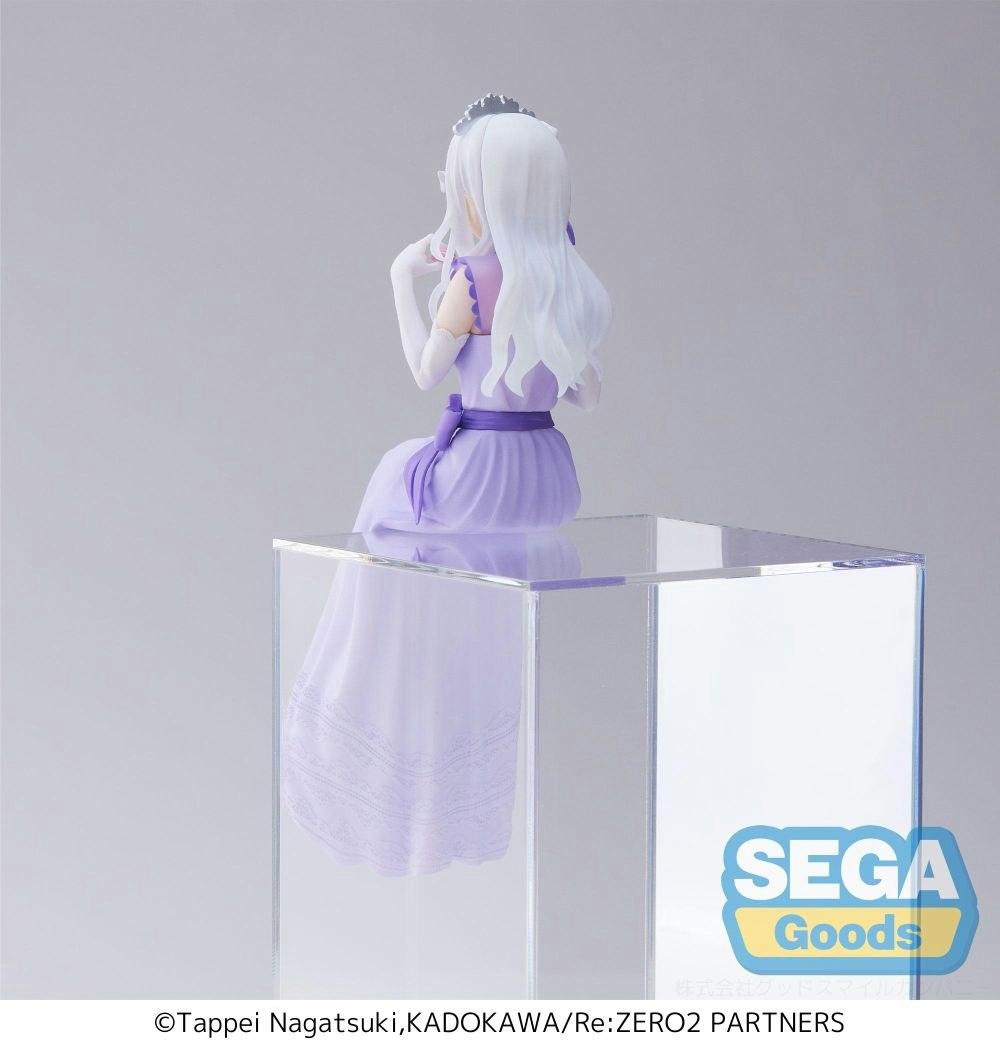 SEGA RE ZERO - EMILIA " PARTY " - FIGURE PM PERCHING 14CM