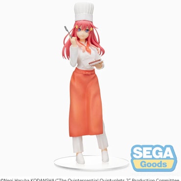 SEGA The Quintessential Quintuplets: Season 2 - Itsuki Nakano (Cook Ver.) SPM Figure