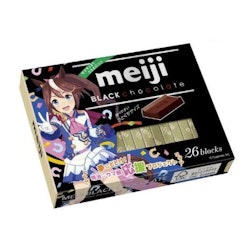 Meiji Milk Black Chocolate Umamusume  Pretty Derby 120G