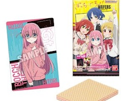 Bandai bocchi the rock! wafer with card