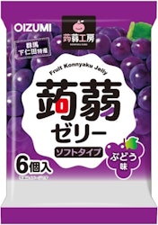 Shimonita Konjac Kobo Konjac Jelly Grape Flavor