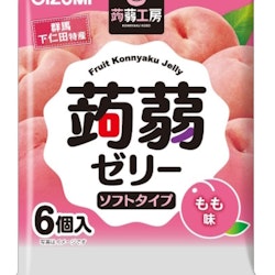 Shimonita Konjac Kobo Konjac Jelly Peach Flavor