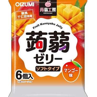 Shimonita Konjac Kobo Konjac Jelly Mango Flavor