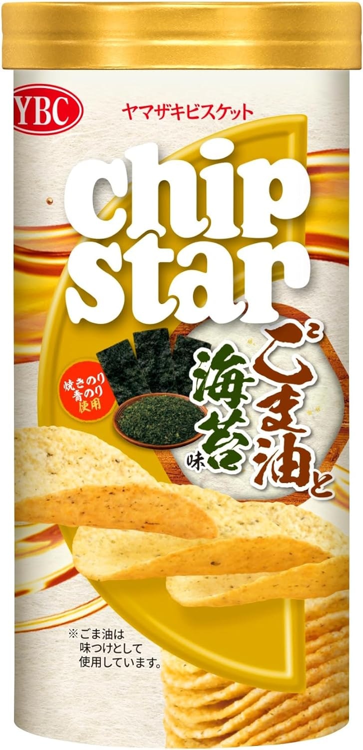 YBC Chip Star  Sesame oil & Nori Flovor