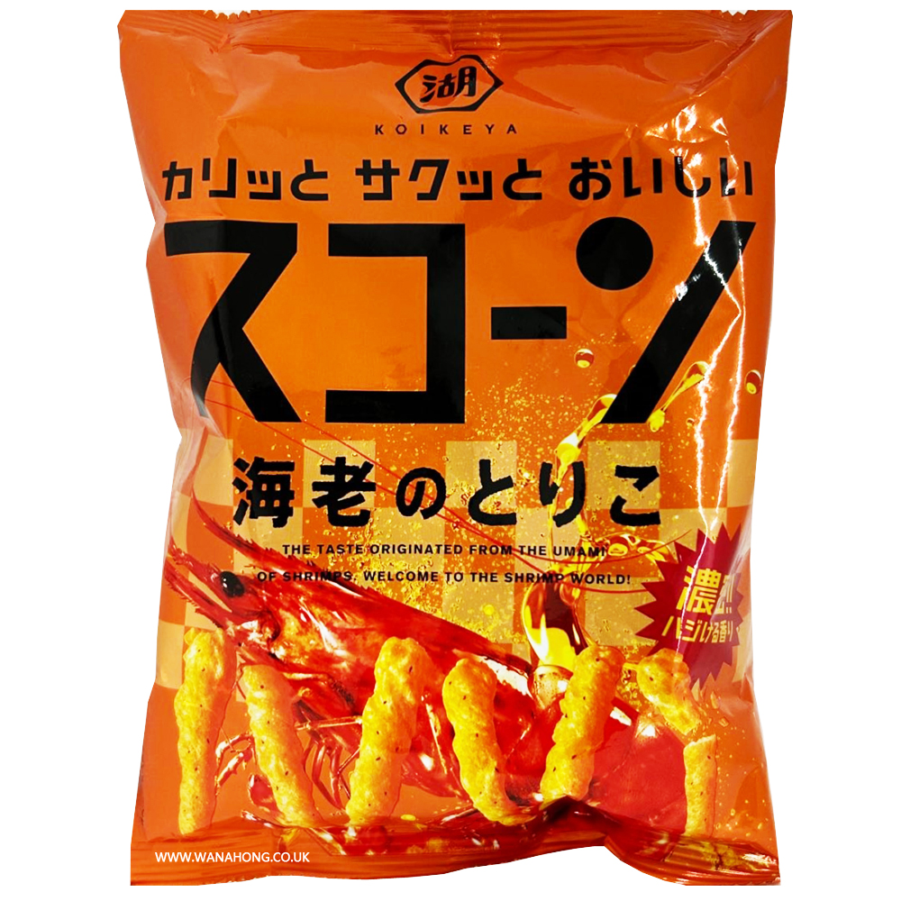 Koikeya Scone Crispy & Rich Shrimp Corn Snack