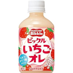 BIKKLE ICHIGO AU LAIT Strawberry Yogurt Drink  280ML
