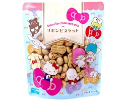 SANRIO CHARACTERS RIBBON FIGURED BISCUITS 50g