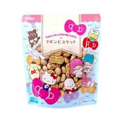 SANRIO CHARACTERS RIBBON FIGURED BISCUITS 50g