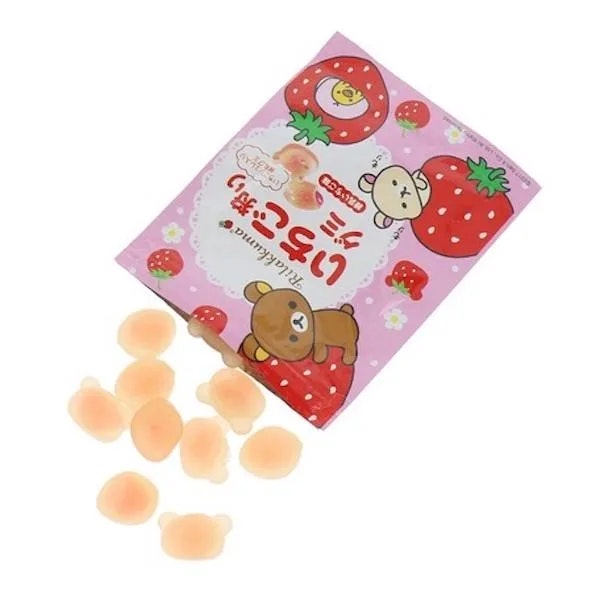 HAYAKAWA RILAKKUMA ICHIGO-GARI GUMMY 40G