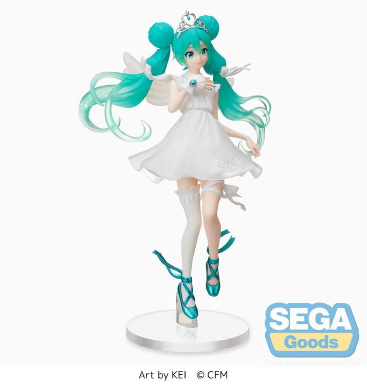 Vocaloid Hatsune Miku (15th Anniversary KEI Ver.) Super Premium Figure