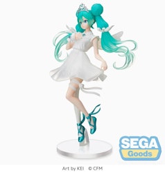 Vocaloid Hatsune Miku (15th Anniversary KEI Ver.) Super Premium Figure